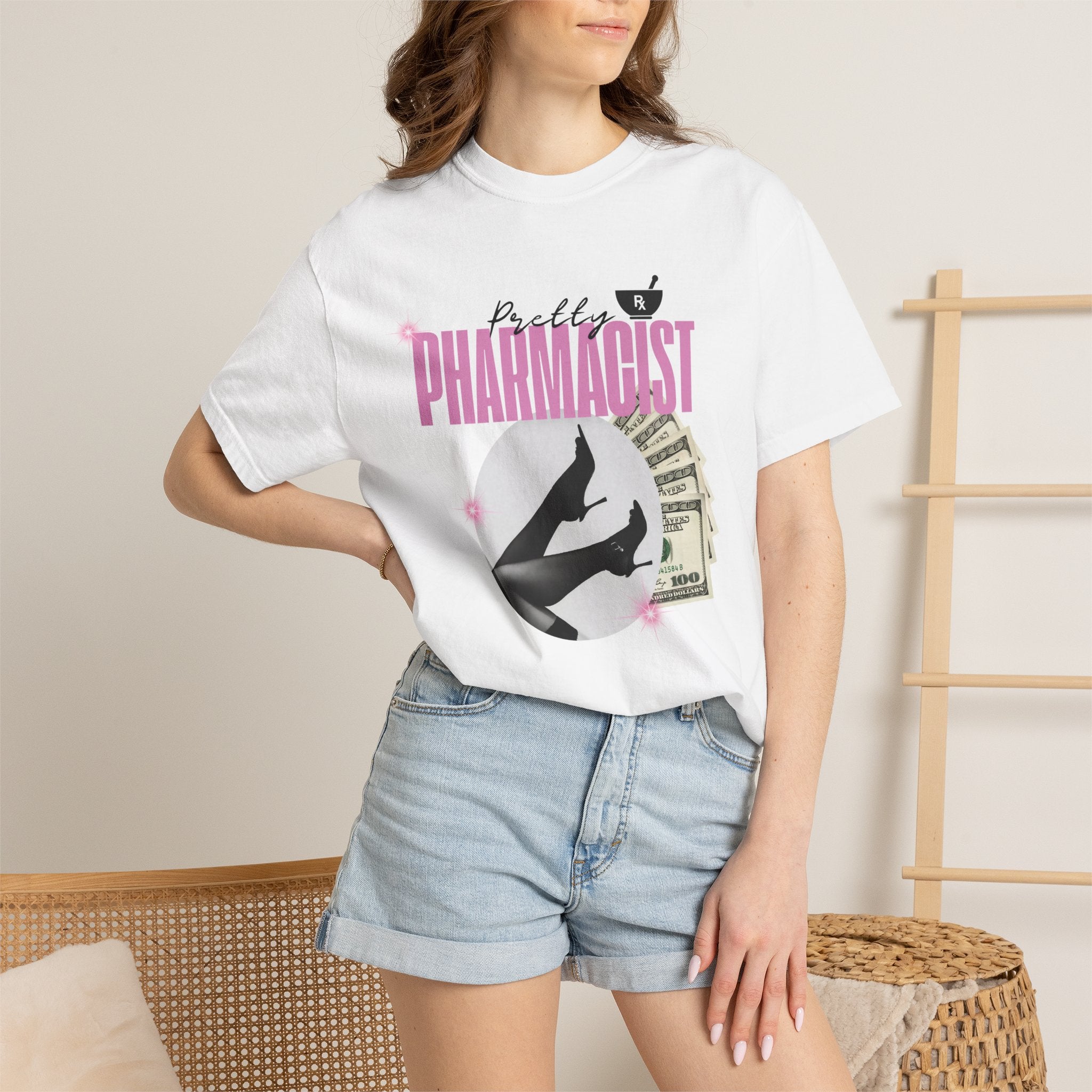 Pretty Pharmacist T-Shirt — Pharmacist Funny Medical Tee