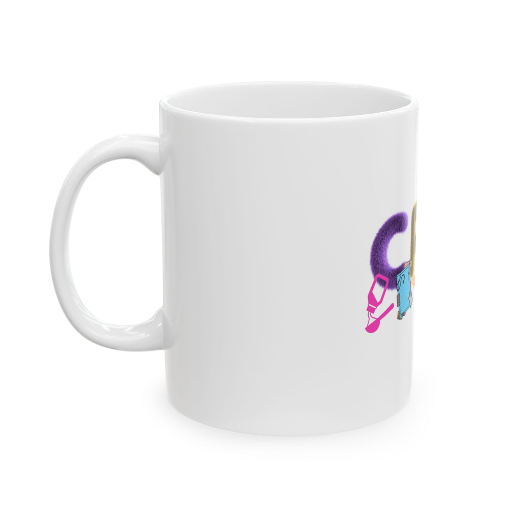 Pharmacy Technician Mug – Cute Pharmacist Pill Art Ceramic Coffee Cup (11oz/15oz)