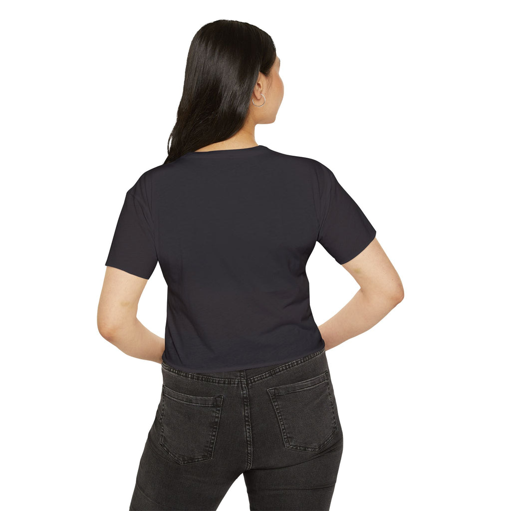 Built Different Crop Top — Women's Festival Graphic Tee