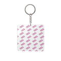 Square Keychain – Repeating Pharmacy Technician Keyring