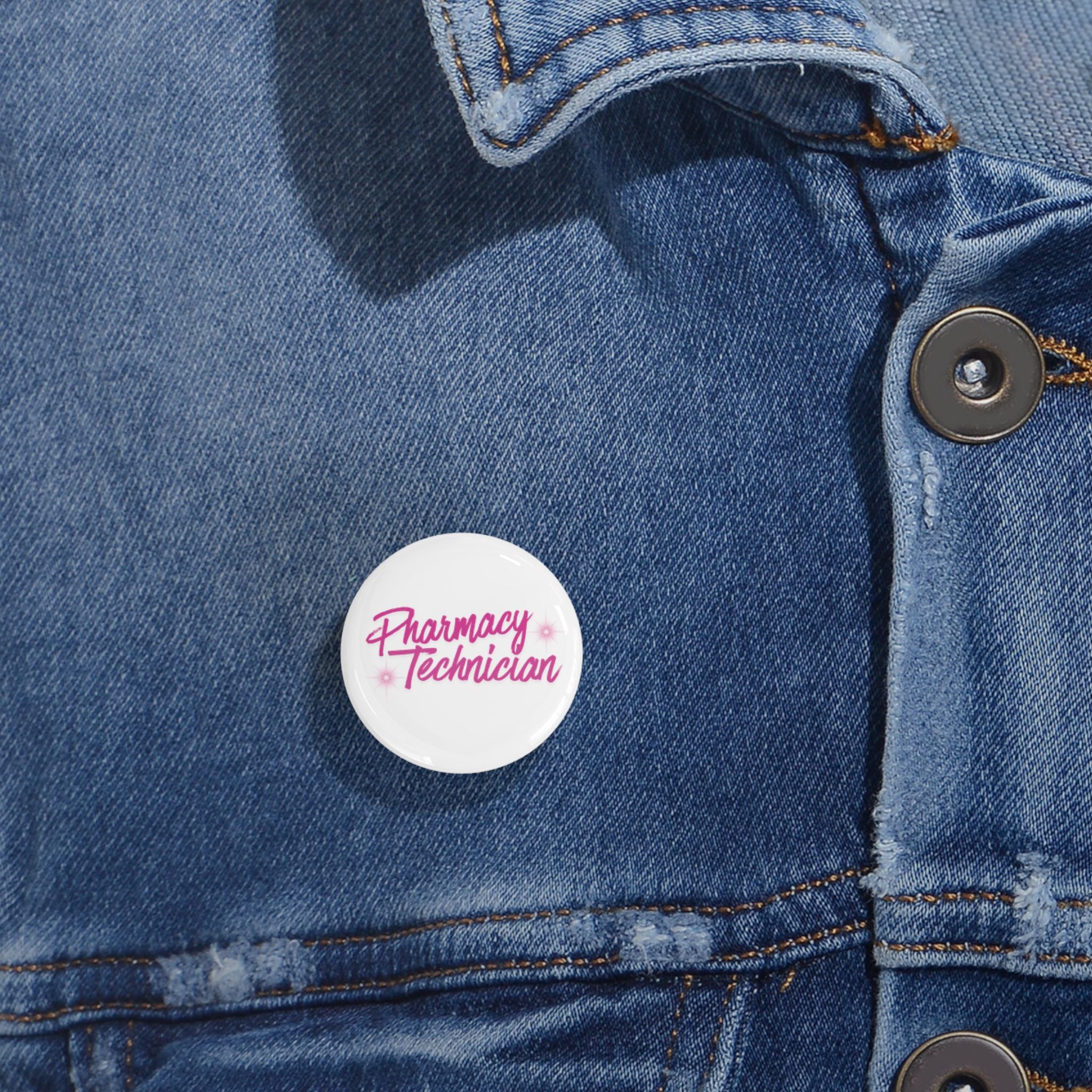 Pharmacy Technician (  Fun Round Pins ) accessory