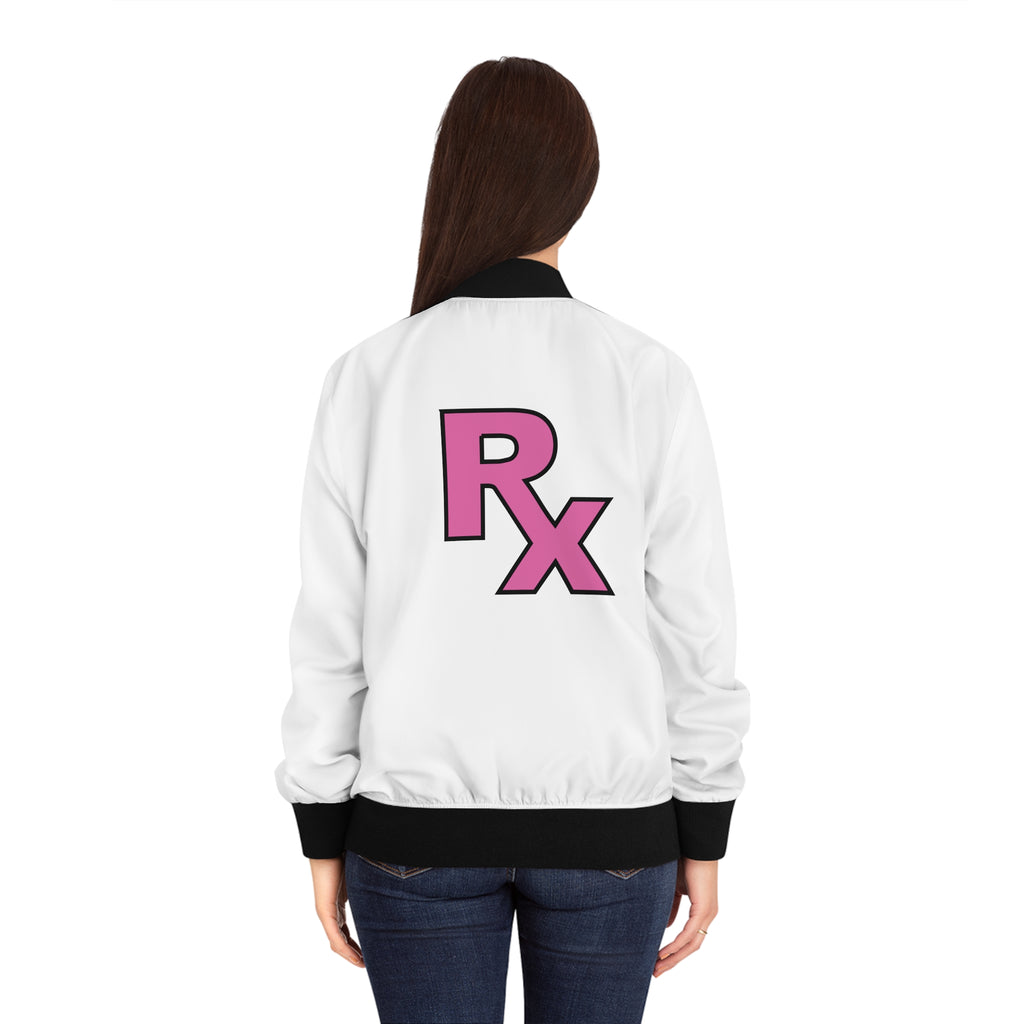 Pharmacy Technician Bomber Jacket – Women's Embroidered Medical Jacket