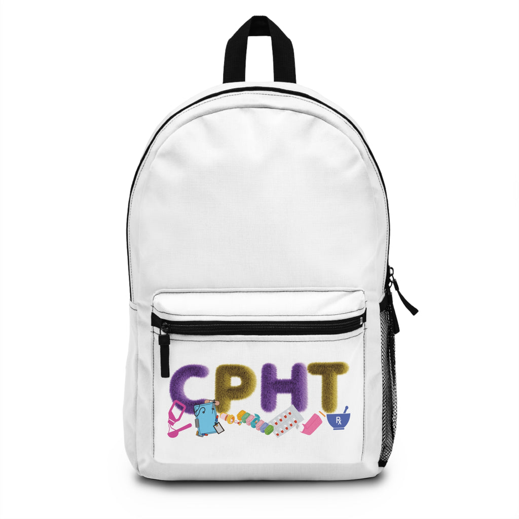 CPHT Backpack — Certified Pharmacy Technician Supplies Design