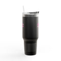 Pharmacy Technician 40oz Insulated Travel Mug – Pink Script